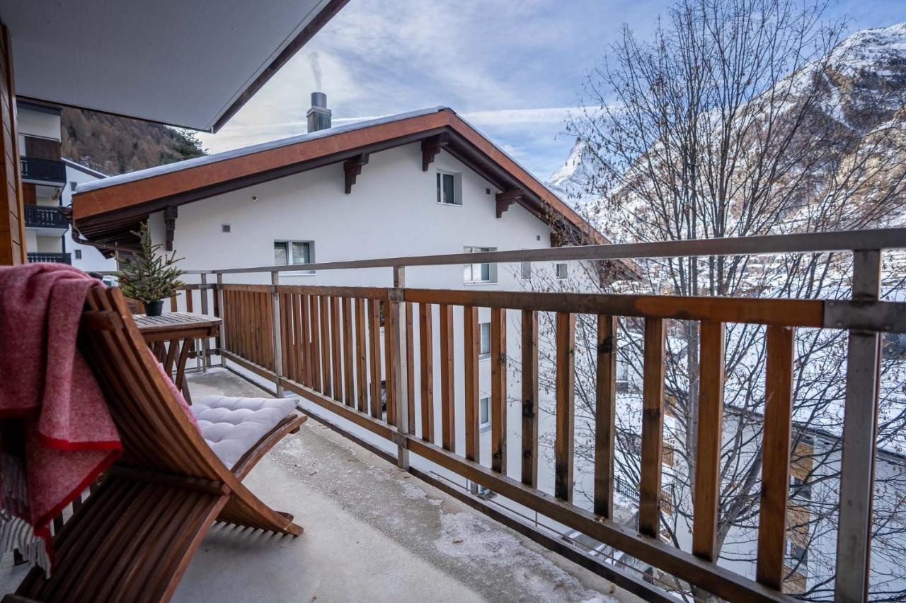 Modern Apartment With Matterhorn View Zermatt Zewnętrze zdjęcie
